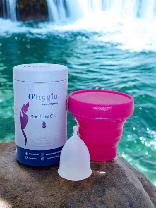 O'hygia Menstrual Cup with Foldable Sterilizer