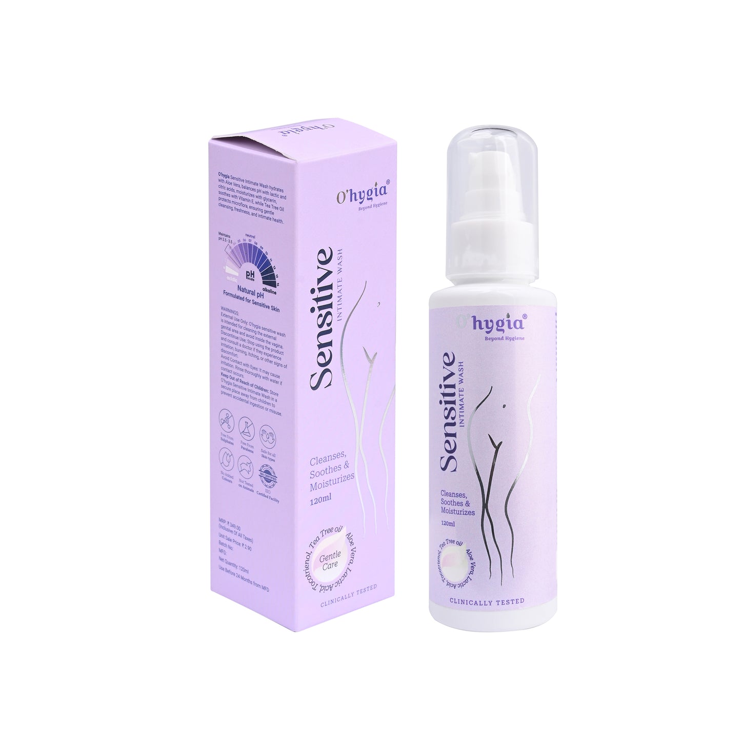 O'hygia Sensitive Intimate Wash