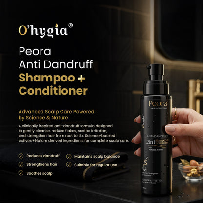 O'hygia Peora Anti Dandruff Shampoo + Conditioner