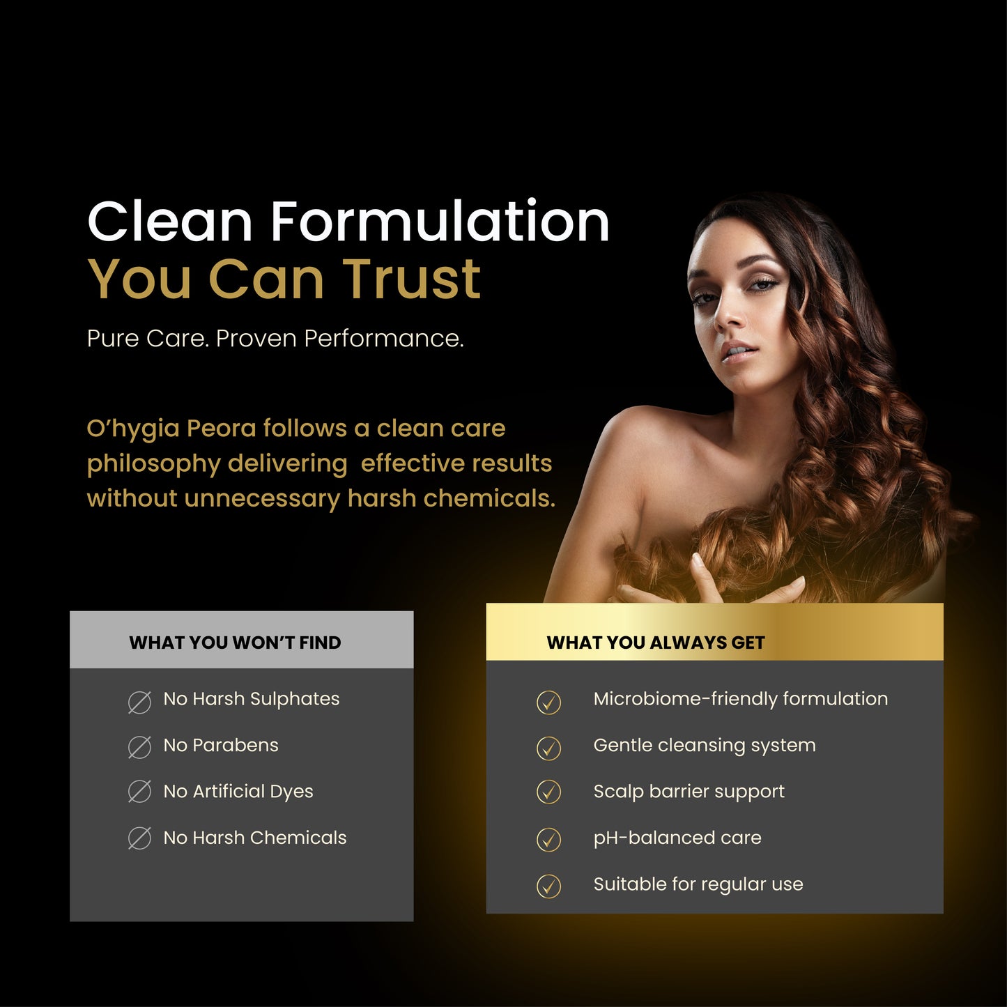 O'hygia Peora Anti Dandruff Shampoo + Conditioner