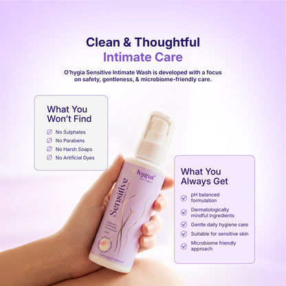 O'hygia Sensitive Intimate Wash