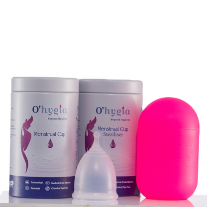 O’hygia Menstrual Cup + Capsule Sterilizer Combo