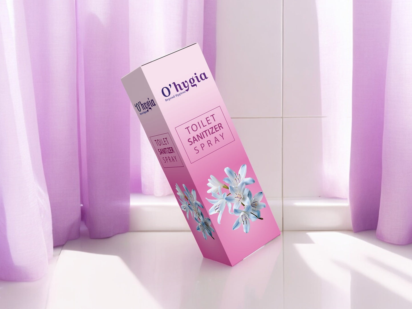 O’Hygia Toilet Seat Sanitizer Spray